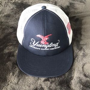 Flat brimmed Yuengling hat